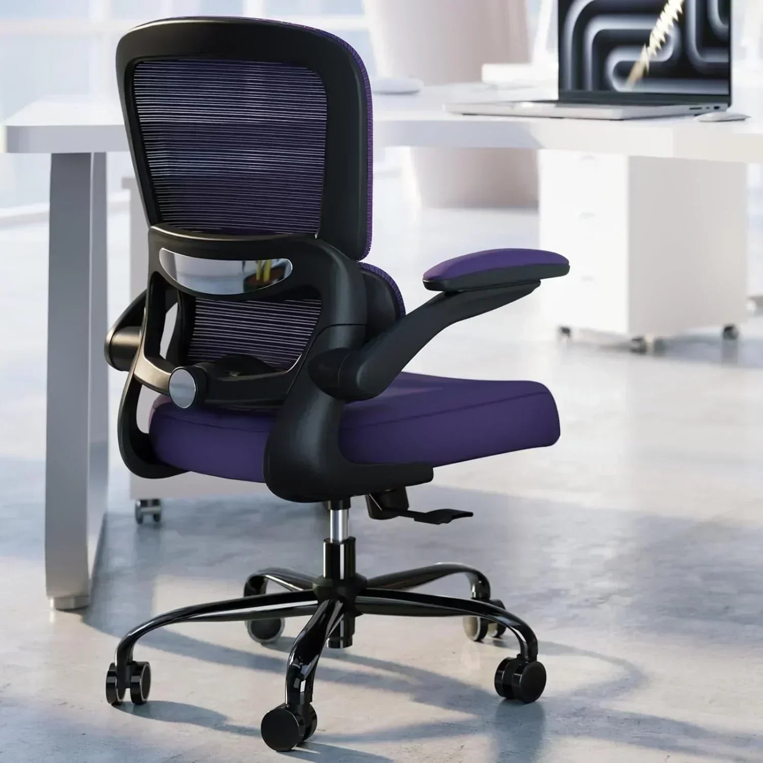 TRALT Office Chair Ergonomic Desk Chair 330 lbs Home Mesh Gaming Chair with Wheels